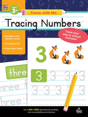 cover image of Trace with Me Tracing Numbers